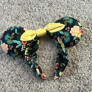 Minnie Mouse floral ears headband
